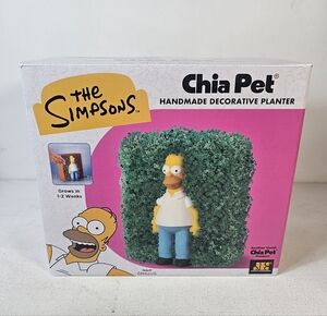Homer Simpson Chia Pet • New • 2024 • The Simpsons Hedge